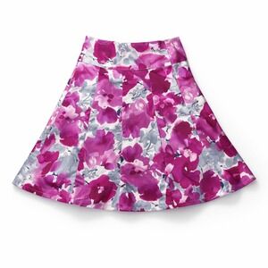 Coquette Cottagecore Romantic Floral A-Line Skirt